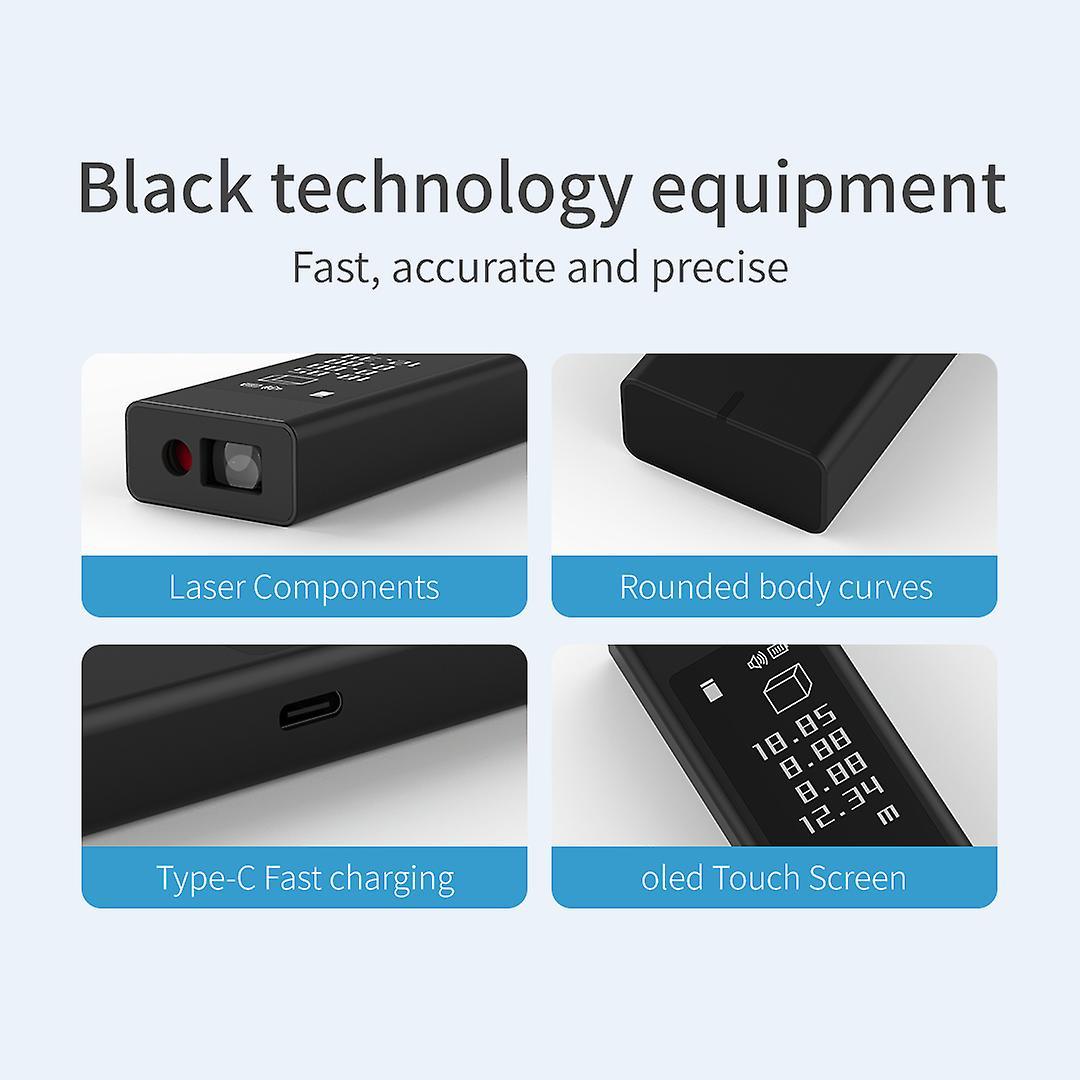 ATuMan LS5 40m Laser Range Finder High Precision OLED Touch Screen - product details fast accurate precise - b.savvi