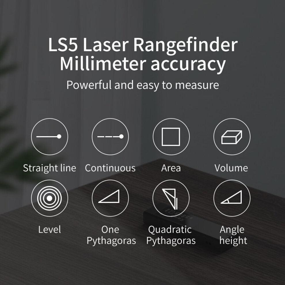 ATuMan LS5 40m Laser Range Finder High Precision OLED Touch Screen - product details measurements types - b.savvi