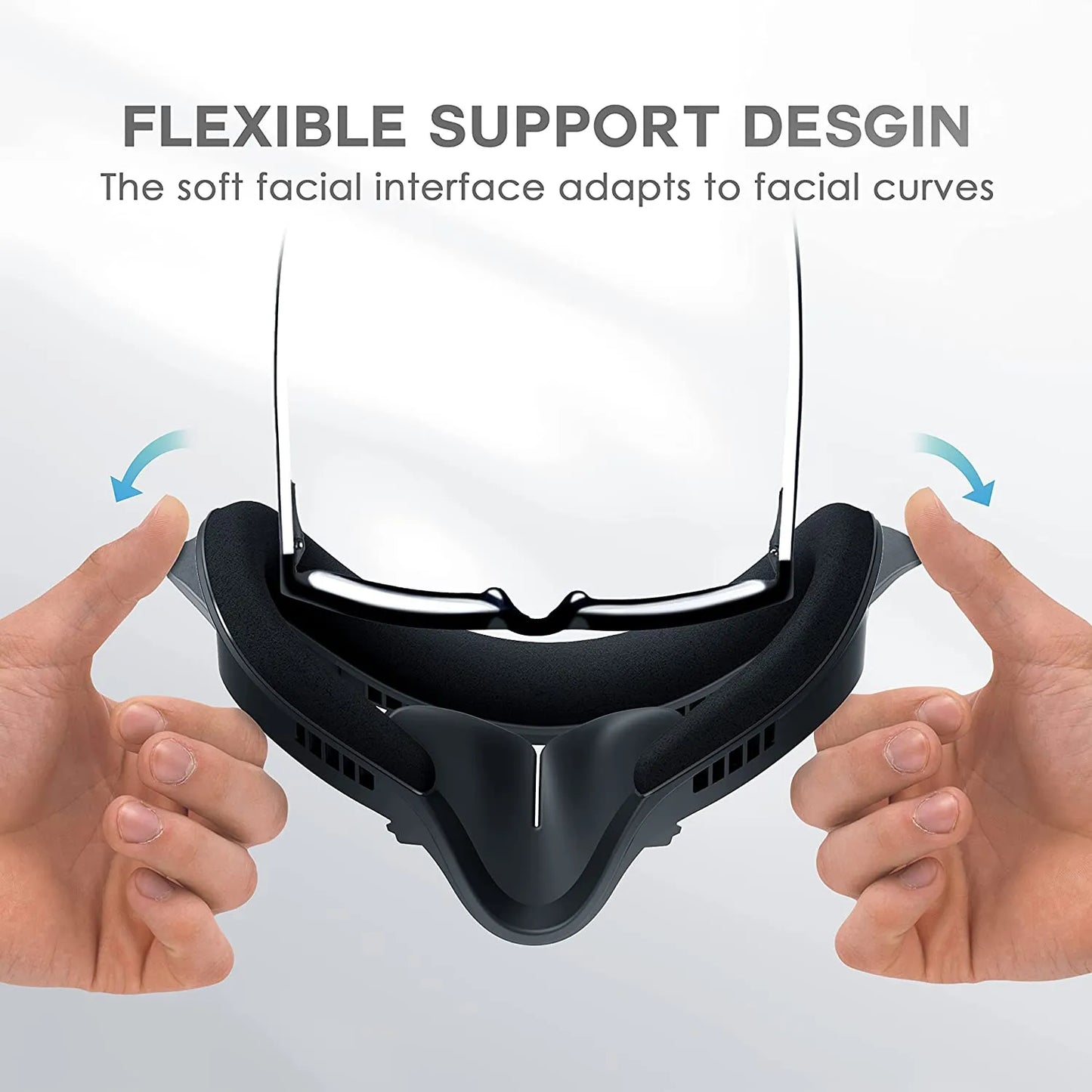 BOBOVR F2 Fitness Active Air Circulation for Quest 2 - product details flexible support design - b.savvi
