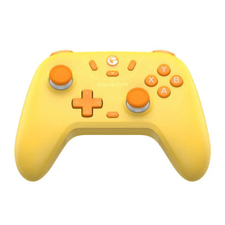 GameSir Nova Lite Wireless Gamepad Controller Bluetooth & 2.4g Dongle - product variant yellow front angled view - b.savvi