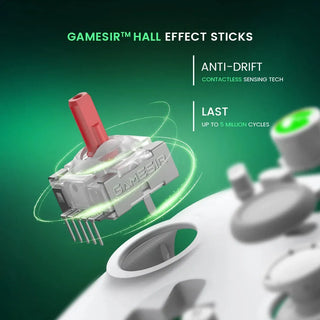 GameSir T4 Cyclone Pro Wireless Gamepad Controller - product details hall effect sticks - b.savvi