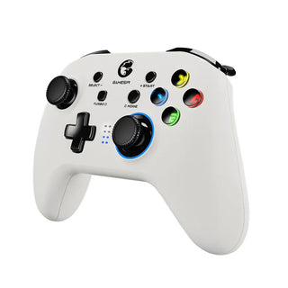 GameSir T4 Pro Wireless Game Controller for Switch (Nintendo Button Layout) - product main white front angled view - b.savvi