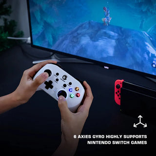 GameSir T4 Pro Wireless Game Controller for Switch (Nintendo Button Layout) - product details 6 axies gyro - b.savvi
