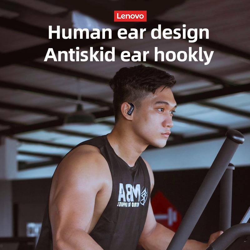 Lenovo LP7 TWS Wireless Earphones - IPX5 Waterproof - product details human ear design - b.savvi