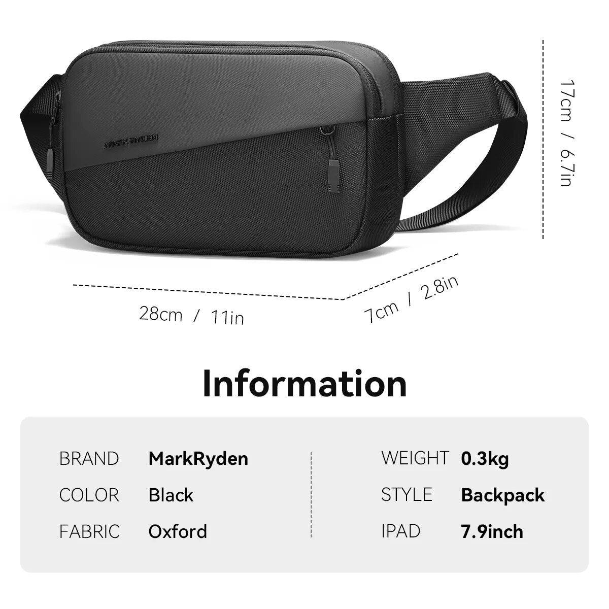 Mark Ryden MR8112 Crossbody Shoulder Bag - product details information - b.savvi