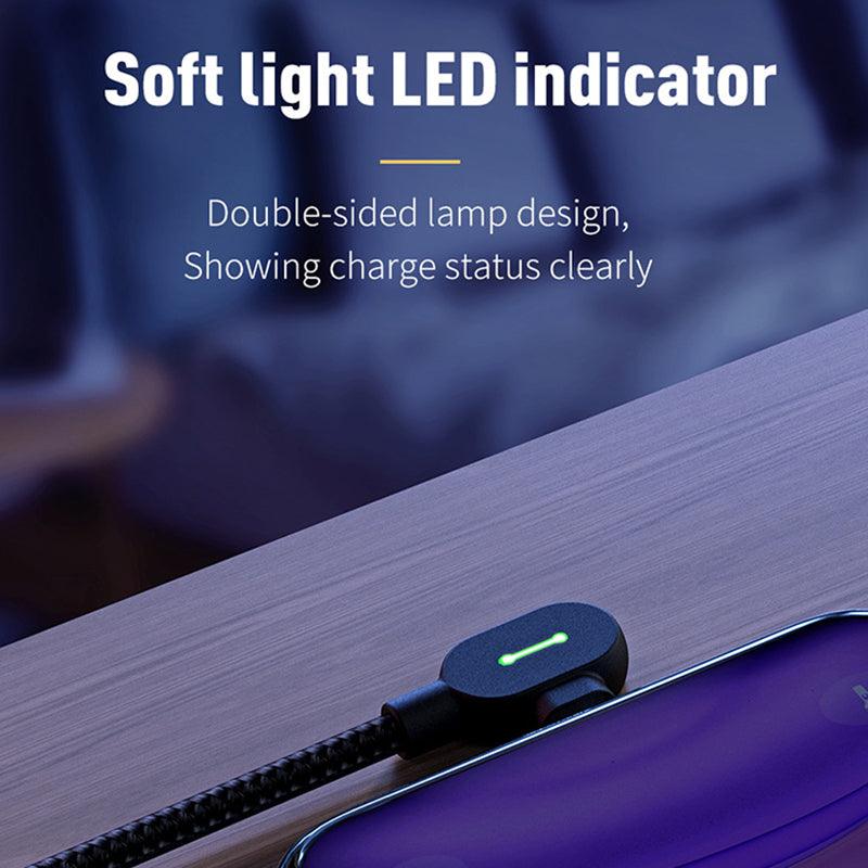 Mcdodo 90 Degree 36W USB C to Lightning Cable PD 3A - product details soft led indicator - b.savvi