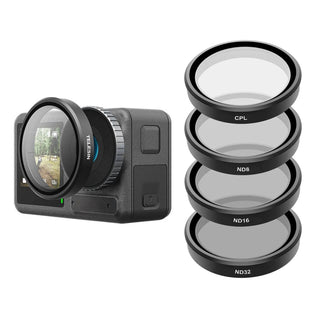 TELESIN CPL ND32 ND16 ND8 Camera Lens Filter Set for DJI OSMO Action 5 Pro 4 3 - product details - b.savvi