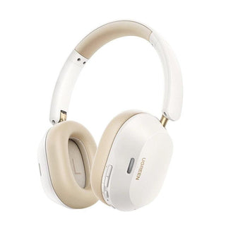 Ugreen HiTune Max5c ANC Wireless Bluetooth 5.4 Headphones Active Noise Cancellation - product variant white front angled view - b.savvi