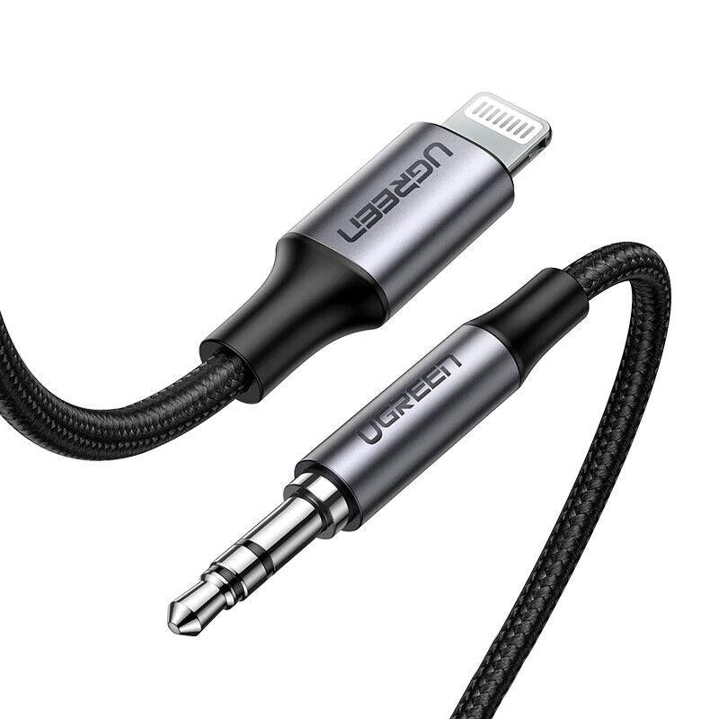 Ugreen MFi Certified Lightning to Adapter Aux Cable –