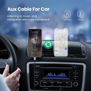 Ugreen MFi Certified Lightning to 3.5mm Adapter Aux Cable for iPhone - product details aux cable for car - b.savvi