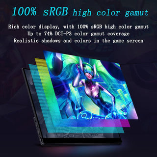 144Hz 17.3-Inch Gaming Portable Monitor HDR IPS 2560x1440 - product details srgb high colour gamut - b.savvi