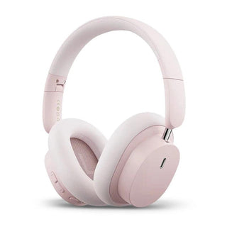 Baseus Bowie D05 Wireless Bluetooth 5.3 Headphones 3D Spatial Audio - product variant pink front angled view - b.savvi