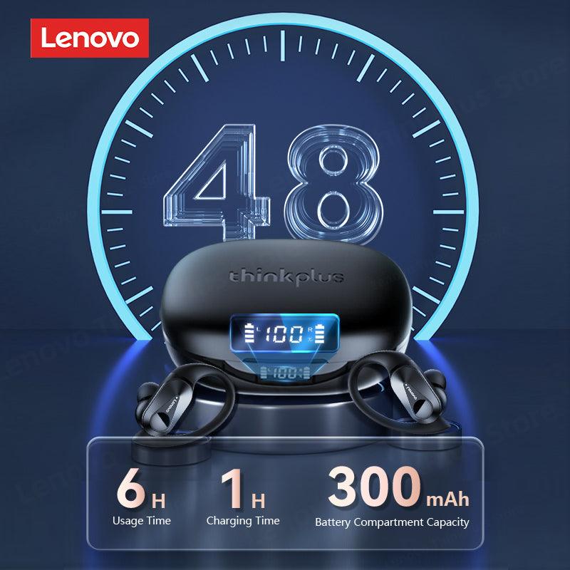 Lenovo LP75 TWS Sports Wireless Earphones Bluetooth 5.3 - IPX5 Waterproof - product details 6 hour usage - b.savvi