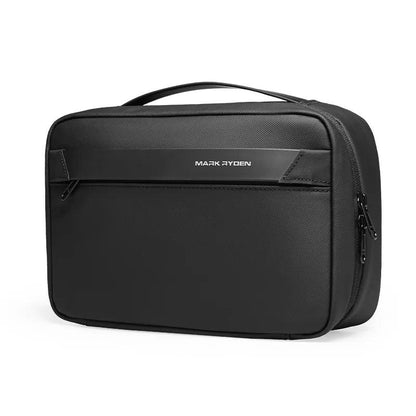 Mark Ryden MR86 Washbag Multi Compartment Storage Bag - product variant black front angled view - b.savvi