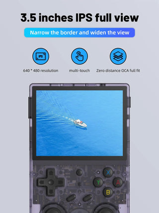 Anbernic RG353V Retro Handheld Game Console Dual OS 3.5-inch IPS Screen - product details ips full view - b.savvi