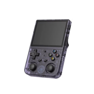 Anbernic RG353V Retro Handheld Game Console Dual OS 3.5-inch IPS Screen - product variant purple front angled view - b.savvi