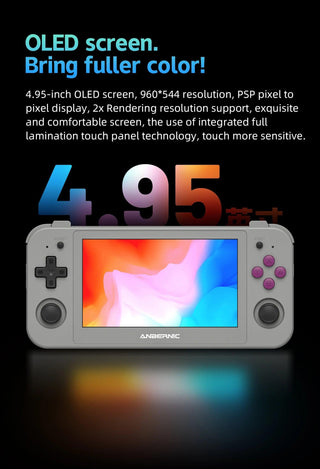 Anbernic RG505 Retro Handheld Game Console OLED Touch Screen - product details oled screen - b.savvi