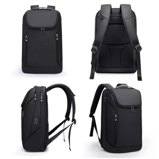 BANGE Business Backpack for 15.6-inch Laptop - product details angles - b.savvi