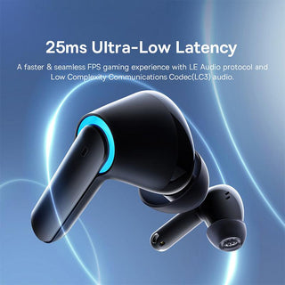 Baseus AeQur G10 Gaming Earphones Wireless Bluetooth 5.3 - 25ms Low Latency - product details le audio protocol - b.savvi