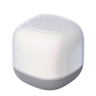 Baseus AeQur V2 Portable Bluetooth Wireless Speaker 360° Sound - product main white front angled view - b.savvi