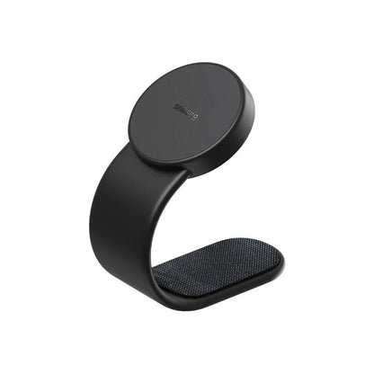 Baseus Bendable 15W Wireless Car Charger Magnetic Phone Mount - product main black front angled view - b.savvi