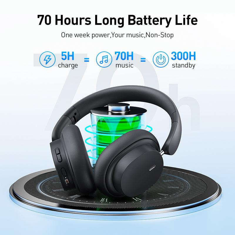 Baseus Bowie D05 Headphones 3D Spatial Audio Wireless Bluetooth 5.3 - product details 70 hours battery life - b.savvi