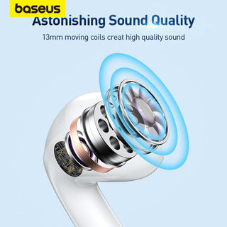 Baseus Bowie E3 Earphones Wireless Bluetooth 5.0 - IP64 - product details astonishing shound - b.savvi