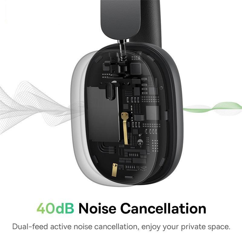 Baseus Bowie H1 ANC Headphones Wireless Bluetooth 5.2 Active Noise Cancellation - product details 40db - b.savvi