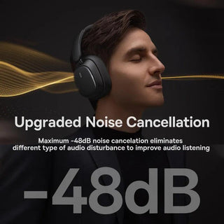 Baseus Bowie H1 Pro ANC Wireless Bluetooth 5.3 Headphones Active Noise Cancellation - product details upgraded noise cancellation - b.savvi