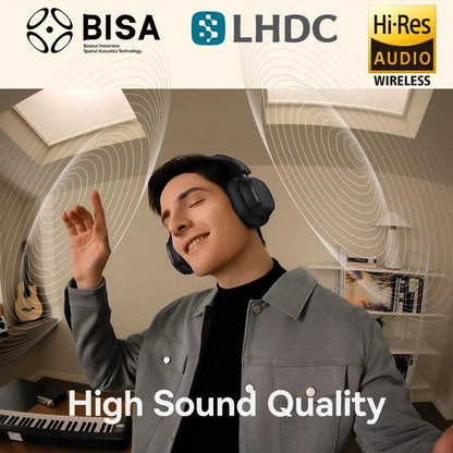 Baseus Bowie H1 Pro ANC Wireless Bluetooth 5.3 Headphones Active Noise Cancellation - product details hi res audio - b.savvi