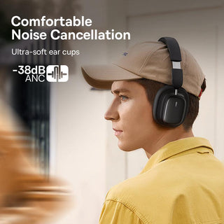 Baseus Bowie H1i ANC Headphones Wireless Bluetooth 5.3 Active Noise Cancellation - product details comfortable - b.savvi