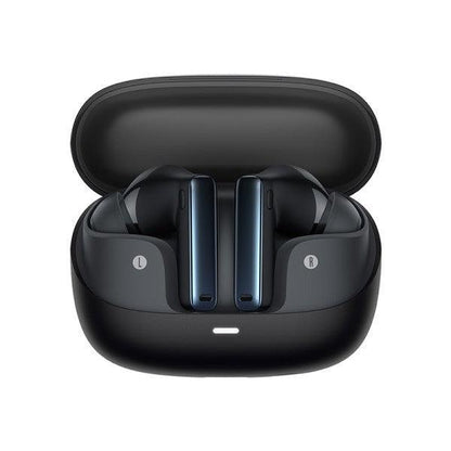 Baseus Bowie M2s ANC Earphones Wireless Bluetooth 5.3 Active Noise Cancellation - product variant black front - b.savvi