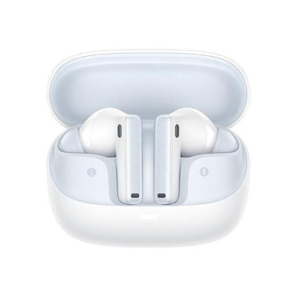 Baseus Bowie M2s ANC Earphones Wireless Bluetooth 5.3 Active Noise Cancellation - product variant white front - b.savvi