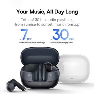 Baseus Bowie M2s ANC Earphones Wireless Bluetooth 5.3 Active Noise Cancellation - product details 30 hours battery life - b.savvi
