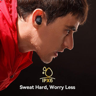 Baseus Bowie MA10 ANC Earphones Wireless Bluetooth 5.3 - IPX6 Waterproof - product details sweat free - b.savvi
