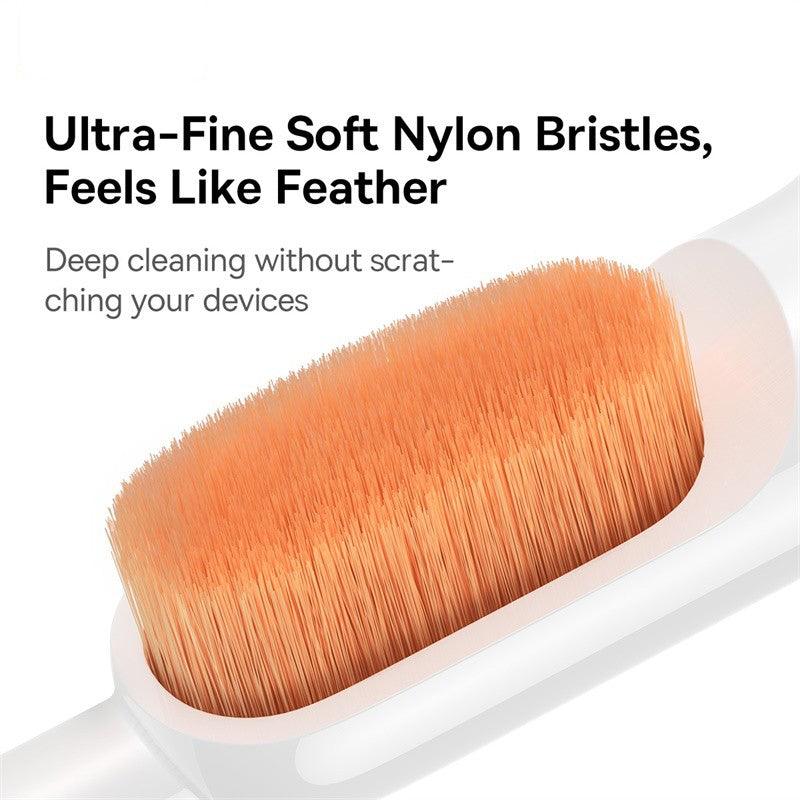 Baseus Cleaning Brush for Bluetooth Earphones Tool Cleaner Kit - product details ultra fine nylon bristles - b.savvi