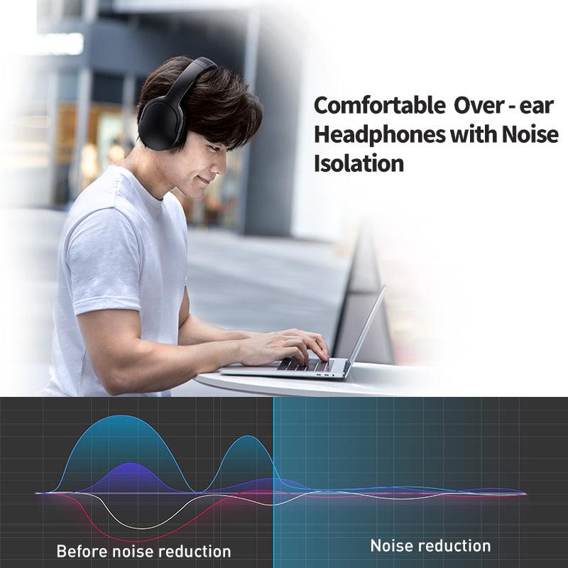 Baseus D02 Pro Wireless Headphones Bluetooth 5.3 - product details comfortable - b.savvi