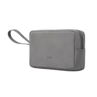 Baseus Easy Journey Travel Organiser Storage Bag - product main grey front angled view - b.savvi