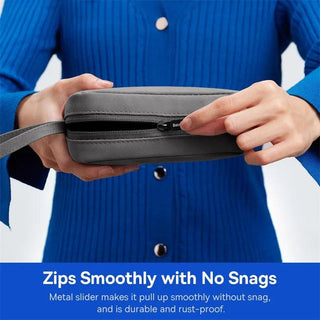 Baseus Easy Journey Travel Organiser Storage Bag - product details smooth zipper - b.savvi