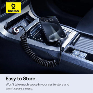 Baseus Spring Coil USB C to USB C Fast Charger Cable 100W 5A PD Charging - product details - b.savvi