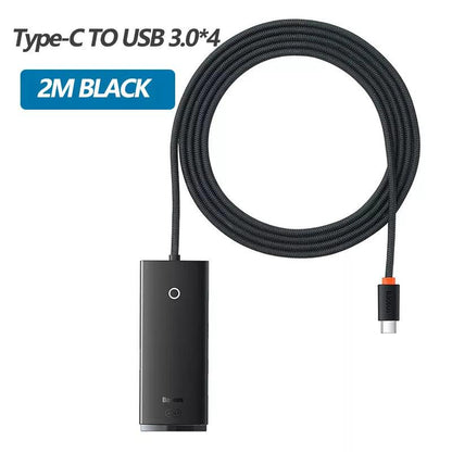 Baseus USB C Hub 4-in-1 Multi-Port Adapter 5Gbps USB-A 3.0 Ports - product details - b.savvi