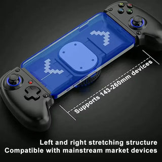 BSP-D10S Mobile Phone Stretch Wireless Bluetooth Game Controller with Cooling Fan - product details device length - b.savvi