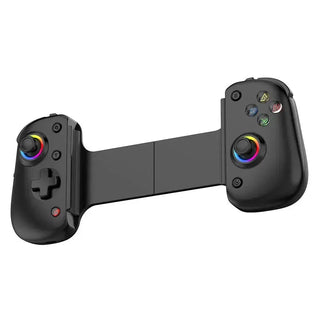 BSP-D8 Pro Mobile Phone Stretch Wireless Bluetooth Game Controller - product variant black front angled view - b.savvi