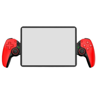 BSP-D9 Mobile Phone Stretch Wireless Bluetooth Game Controller - product variant red front view - b.savvi