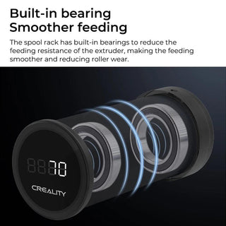Creality 3D Digital Spool Holder, Accurate Weighing with HD Display - product details built in bearing - b.savvi