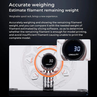 Creality 3D Digital Spool Holder, Accurate Weighing with HD Display - product details accurate weighing - b.savvi