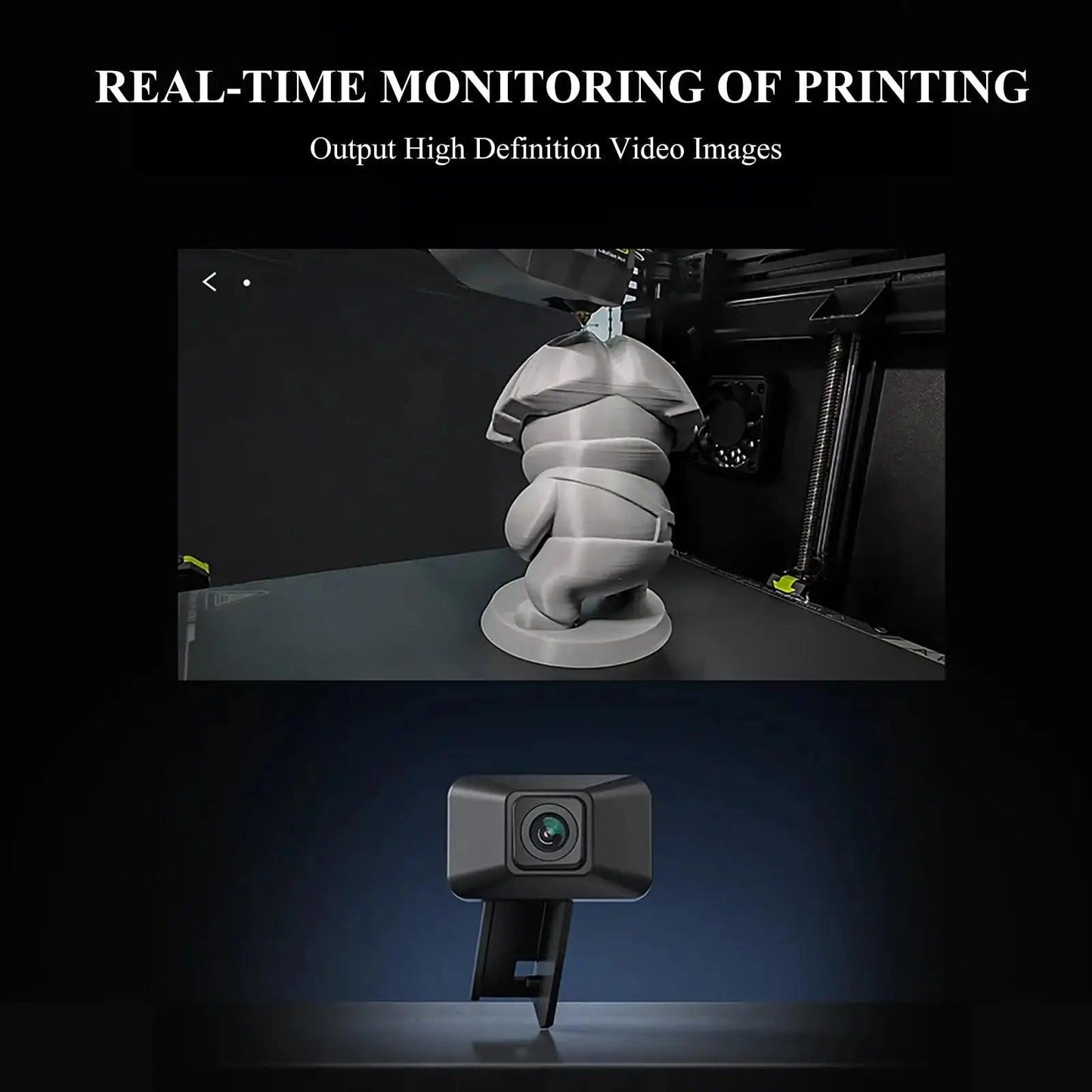 Creality 3D K1 / K1 Max AI Camera HD Quality 3D Printer Accessory - product details real time monitoring - b.savvi