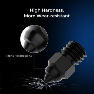 Creality High-end Hardened Steel Nozzle Kit 0.25m 0.4mm 0.6mm 0.8mm - product details high hardness more wear resistant - b.savvi