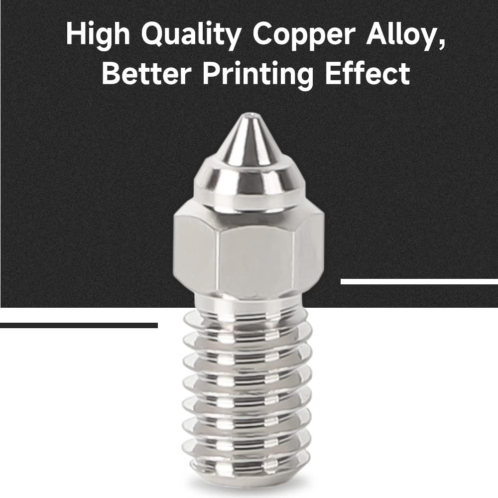 Creality Spider Hotend Steel Nozzle Set 0.4mm & 0.6mm for High Temperature 3D Printing - product details high quality copper alloy - b.savvi