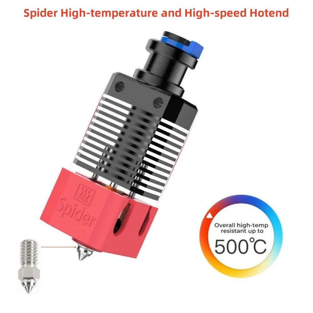Creality Spider Hotend Steel Nozzle Set 0.4mm & 0.6mm for High Temperature 3D Printing - product details high temperature - b.savvi